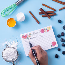 Load image into Gallery viewer, Heart & Berry White Recipe Box